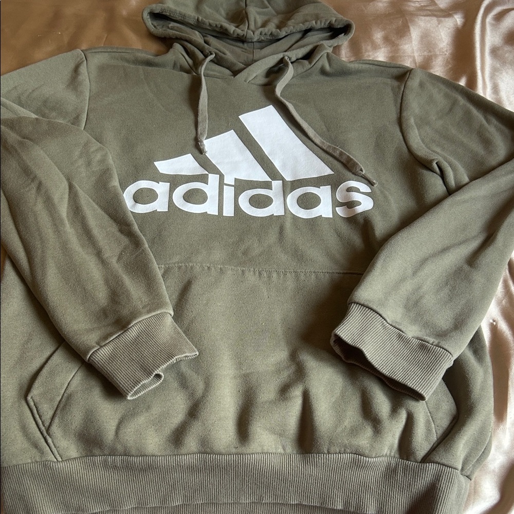 Adidas Men's Olive Hoodie